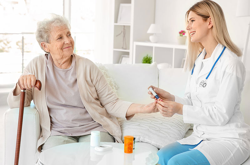 Doctor conducting a thorough medical examination